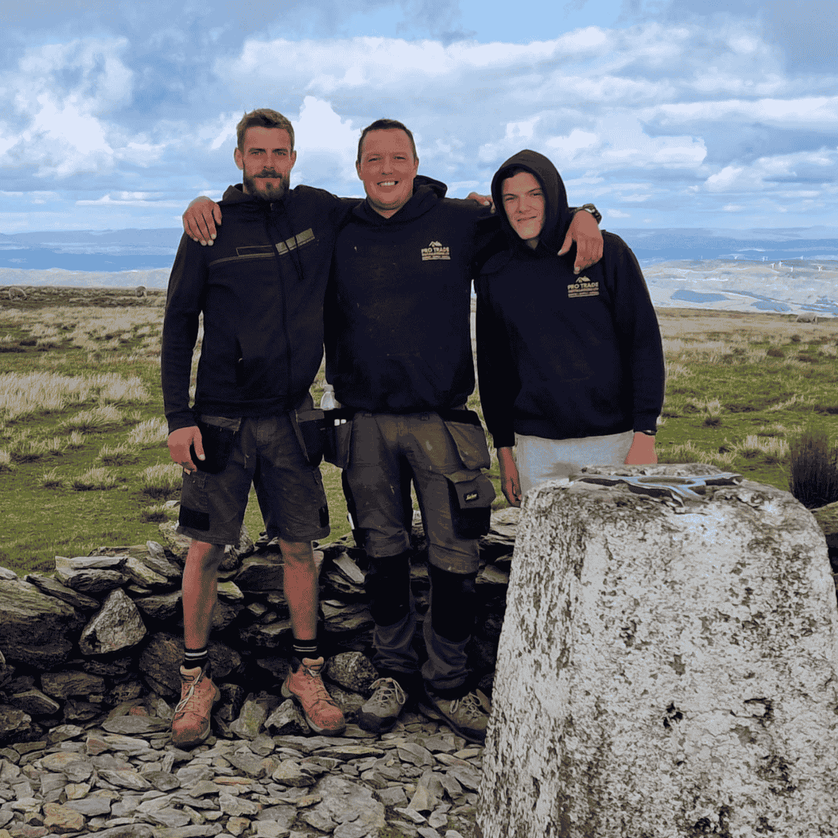 Enhance Homes team on location