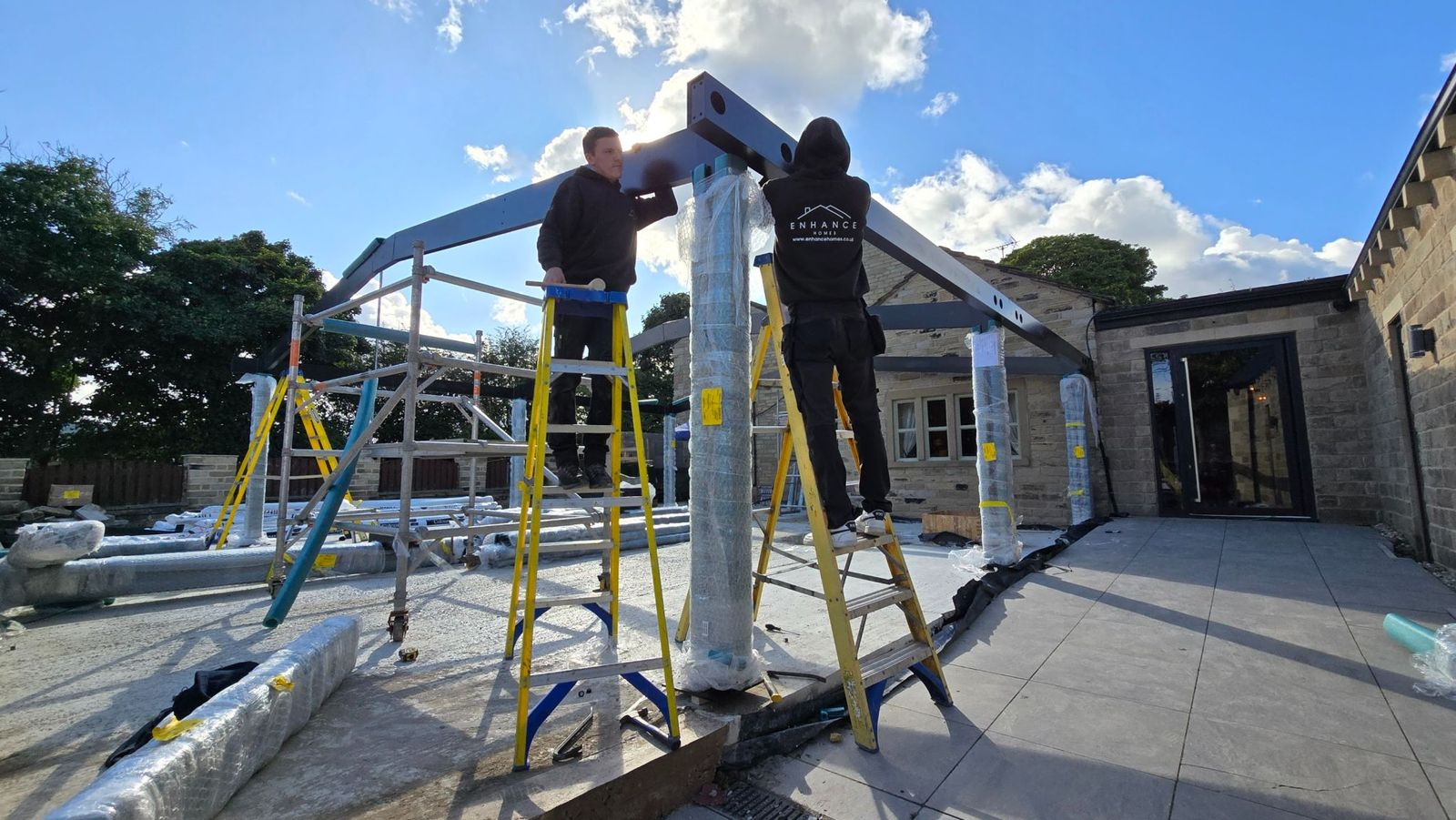 Enhance Homes frame assembly