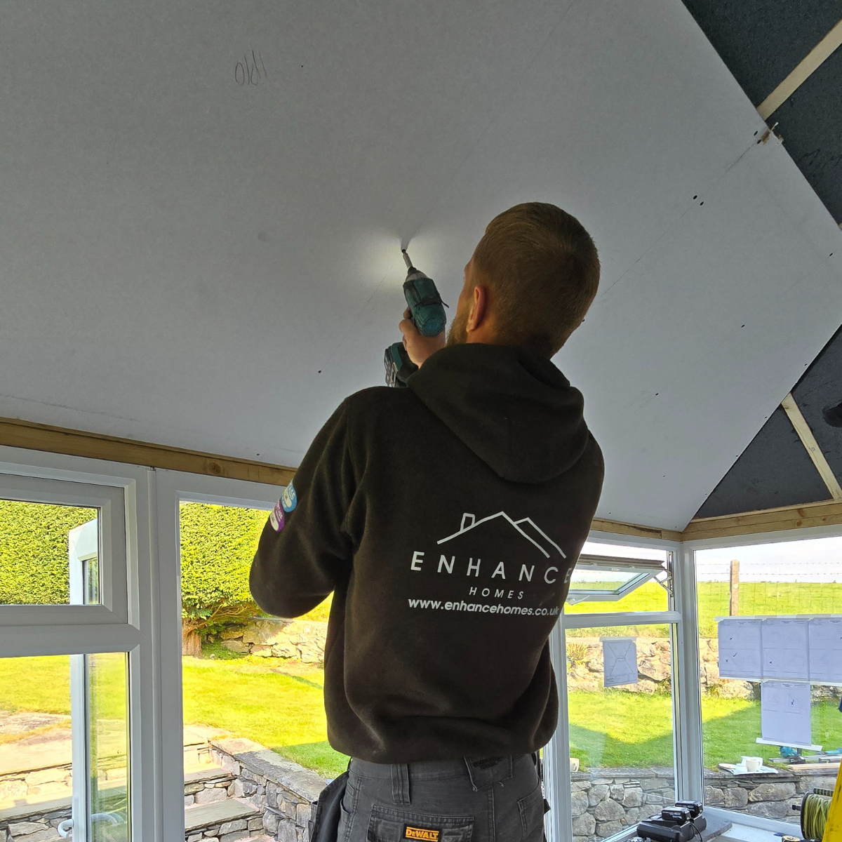 Precision installation work