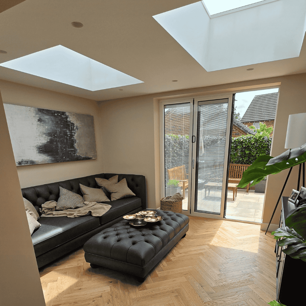 Completed orangery interior