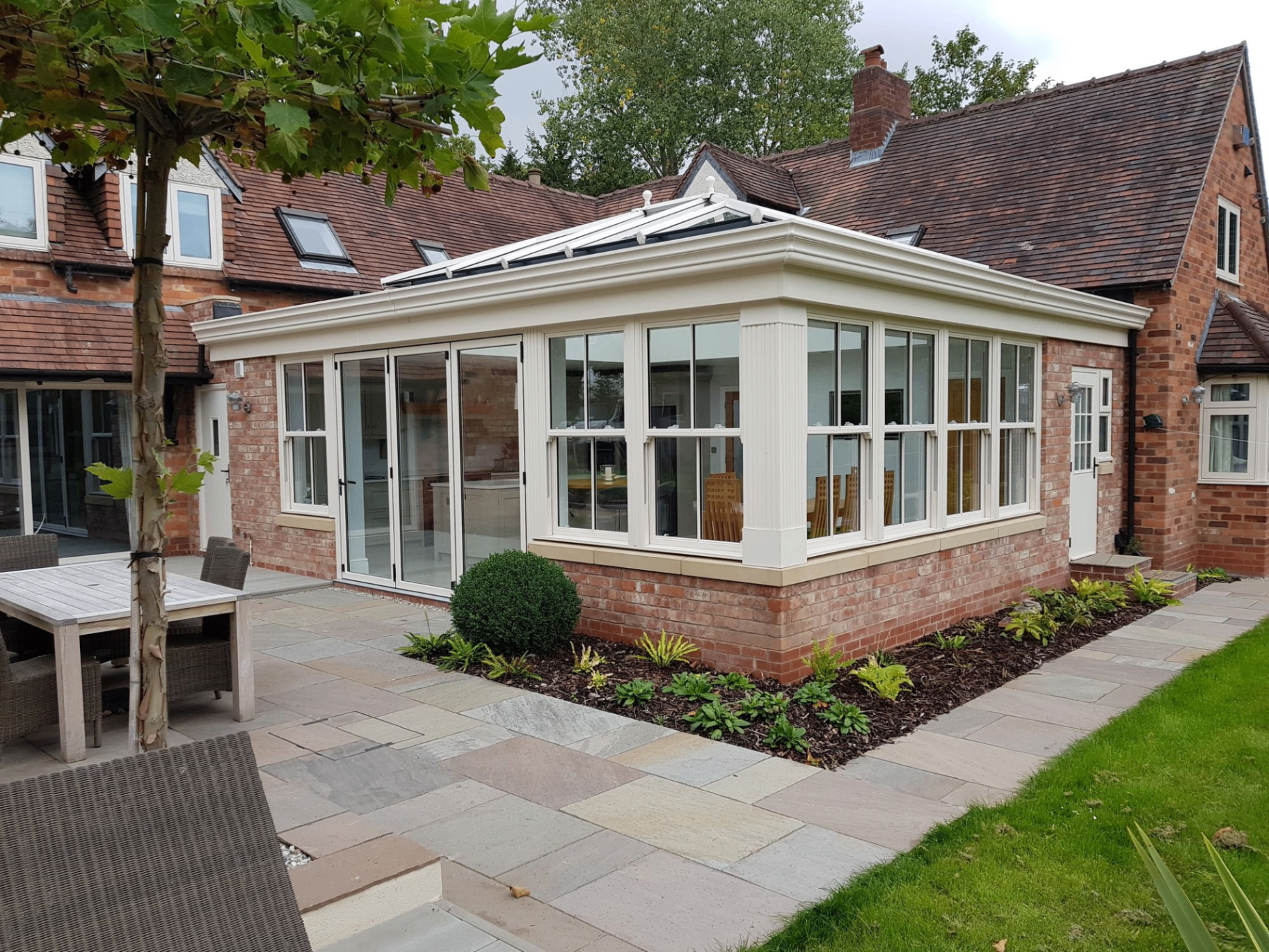 Orangery exterior view